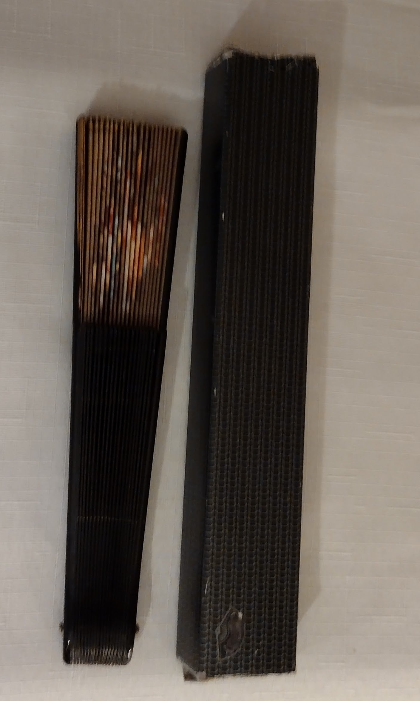 Ladies Folding Boudoir Fan - Handmade in Spain